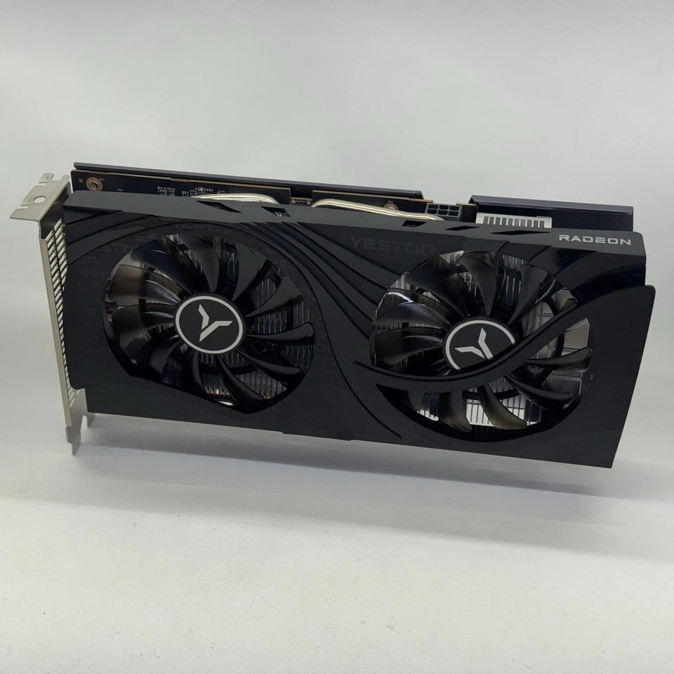 New Radeon RX 6500 XT Yeston GAMING OC 4GB GDDR6 Graphics Card Aluminum Housing - Image 2 of 4