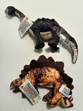Dinosaur Plush Lot of 2 Animal Alley 2000 New With Tag NWT Toys R Us