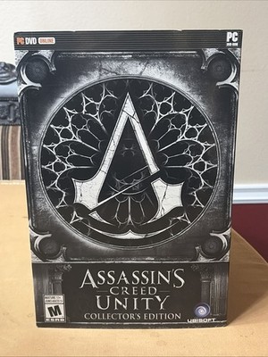 Assassin's Creed Unity Collector's Edition PC DVD-ROM New Sealed (No Game)