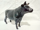Vintage BLACK TONKA Cow Steer Bull Farm Animal For Tonka Farms Trucks Pickup