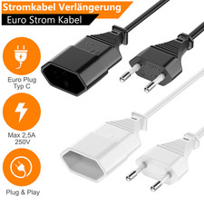 Verlängerungskabel Eurostecker Verlängerung...