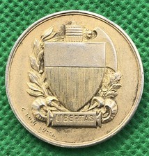 medaglia Medaglione Città Di Lucca In Argento