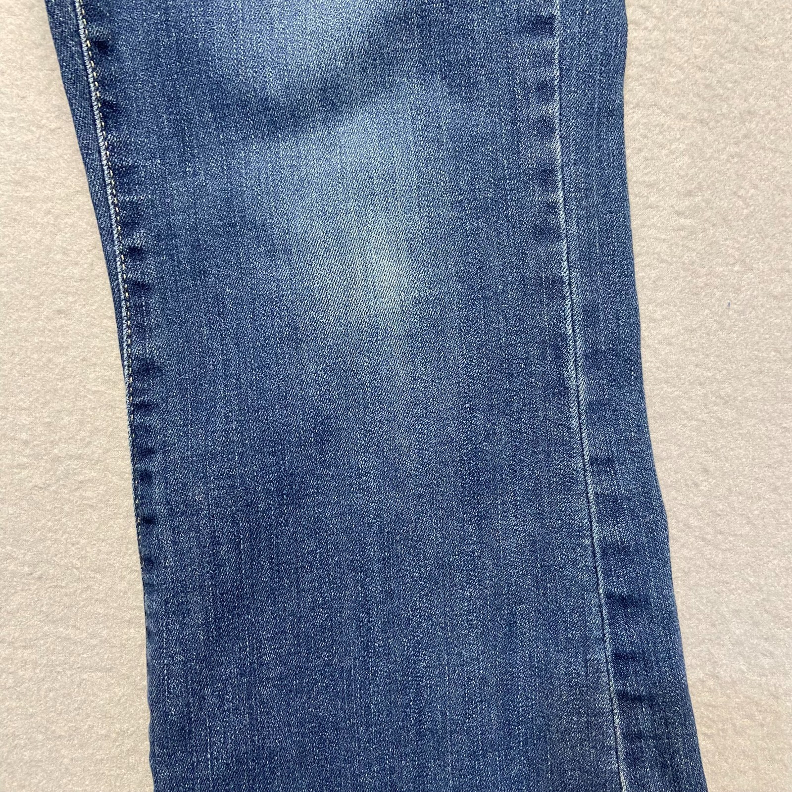 Signature by Levi Strauss & Co. Womens Blue Mid-Rise Bootcut Jeans 12S W31 L30 image 9