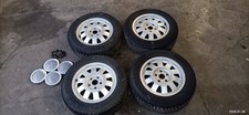 Satz Alufelgen mit Conti Winterreifen DOT 3822 7mm 5x112 NB 57,1 Audi A4 B5 8D
