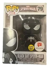 Funko Pop Marvel Spider-Man #79 Black Suit GITD Walgreens Exclusive