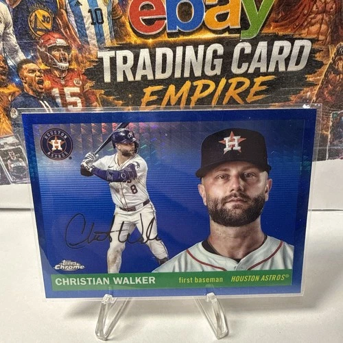 2025 Topps Chrome Christian Walker RAW