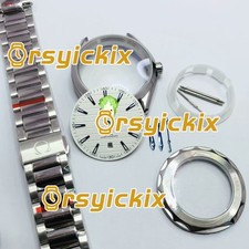 DIY SET for Aqua Terra 8215 watch case Dial Hands Stainless Steel Strap