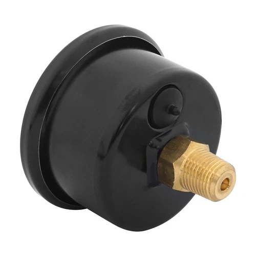 Proflow Fuel Pressure Gauge 0-15PSI Black / Black Face 40mm (PFEFG-015BK-2) - Picture 2 of 12