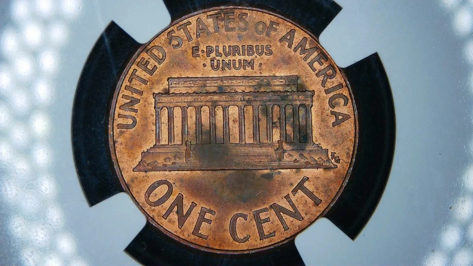 1999-P Lincoln Memorial Cent  ""Wide AM"" **Graded NGC As MS 64 RB**  Great Slab - Image 4 of 4