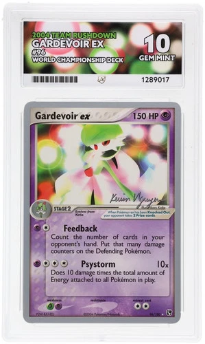 Gardevoir ex 96/100 ACE graded card