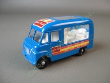 Vintage Lesney Matchbox 47b Metallic Blue Commer Ice Cream Canteen Van Truck NR