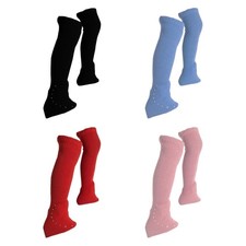 Skating Leg Warmers Soft Lightweight Fashion over Knee Knitting Long Leg Warmers