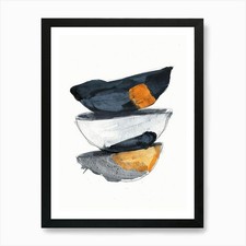 Bowls Art Print Framed Wall Art Poster Canvas Print Picture