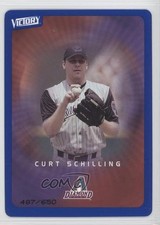 2003 Victory Blue 487/650 Curt Schilling #6 0b0