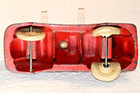 Antique Sun Rubber Walt Disney Productions Mickey Mouse Donald Duck Fire Truck — photo 8
