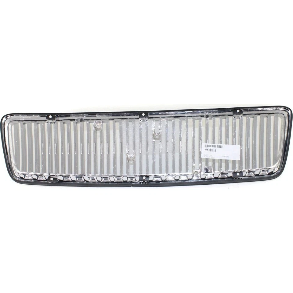 Chrome Shell with Silver Insert Plastic Grille For 98 Volvo S70 V70 91275800 Foto 2 de 4
