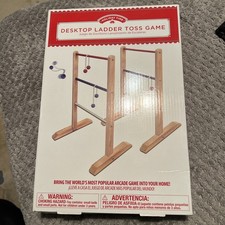 Holiday Time Desktop Ladder Ball Toss Game With 4 Bola