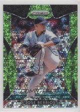 2019 Panini Prizm Tier II Lime Green Donut Circle 95/199 Jose Berrios #175 4l3