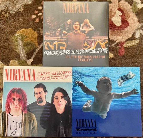 LOT OF 13 ULTRA RARE VINYL RECORDS NIRVANA PINK FLOYD SMASHING PUMPKINS MISFITS - Picture 3 of 10