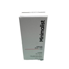 Minimalist Salicylic Acid LHA 2 Cleanser 3.4 oz Acne/Oily Skin NEW