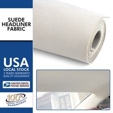 Auto Headliner Replacement Fabric Sunroof 1/8" Foam Backing By the Yard 60" Wide