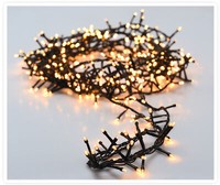 Weihnachts Lichterkette 1200 Led Warm Weiß - 24M - Baum Deko AußEn 8 Leuchtmodi