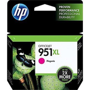 HP 951XL Original Magenta Ink Cartridge High Yield(CN047AN#140) For 8620 8625