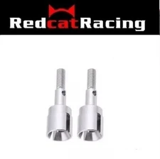 Redcat.Toys 02033 Stub Wheel Axle for Redcat & HSP  94111 & 94108 Chrome/Silver