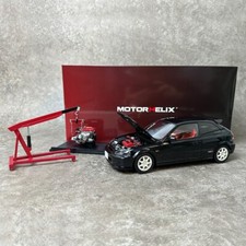 1:18 MOTORHELIX MH Honda Civic Type R EK9 diecast model car black Collectible