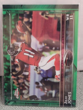 2015 Topps Chrome Green Refractors Atlanta Falcons Football Card #17 Julio Jones