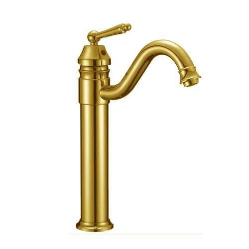 Gold Brass Faucets 360° Swivel Basin Mixer Sink Kitchen Laundry Tap Spout - Picture 4 of 10
