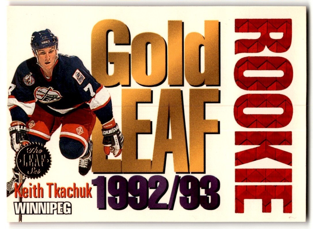 1993-94 Leaf Gold Rookie Keith Tkachuk #11 Winnipeg Jets