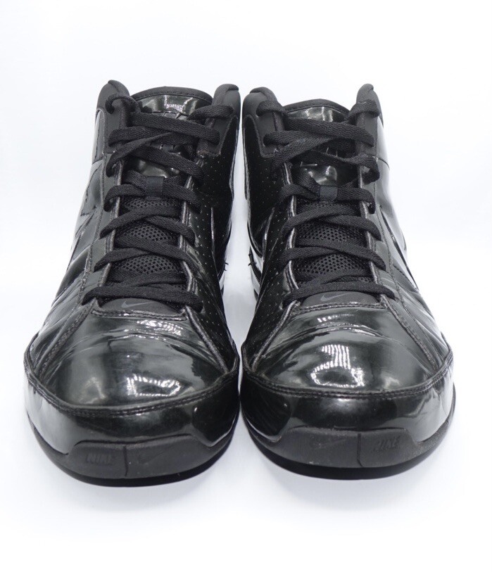 Vintage Nike Zoom Hustle Black Patent Leather Mens 12.5 From  display picture 2