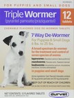 Durvet Triple Wormer Tablets for Puppies and Small Dogs Treats 7 Worm Strains