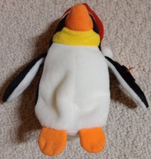 TY Beanie Baby - ZERO the Penguin Plush 6 inch Stuffed Animal Toy 23