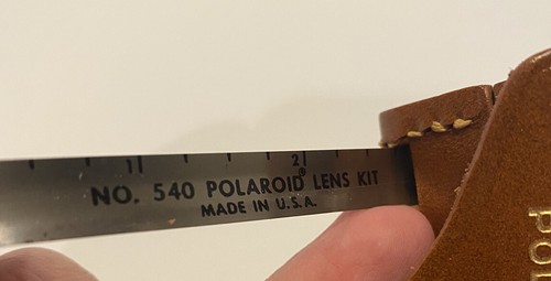 Vintage Polaroid Close Up Lens Kit 540 With Original Case And Box - Picture 4 of 6