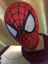 Amazing Spider-Man 3D Digital Printing Hood Headwear Face Mask Halloween Prop