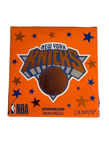 COLOURPOP x NBA New York Knicks palette polvere viso occhi pressata + gel glitter - Foto 5 di 8