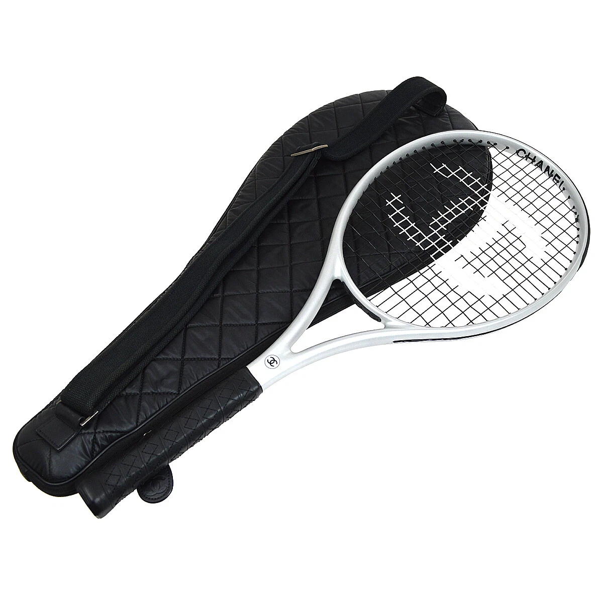 CHANEL Sport Line Tennis Racket with Case