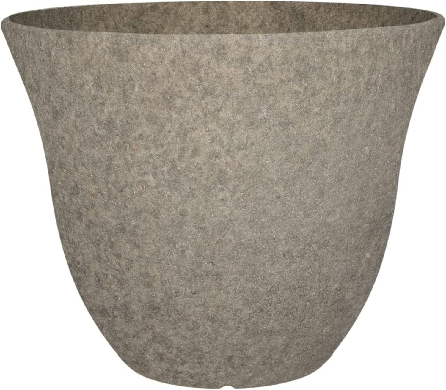 Honeysuckle Resin Flower Pot Planter, Stone Grey, 15