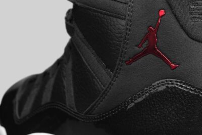 Nike Air Jordan 11 Retro 72-10 Black Gym Red 378037-002 Men's Size