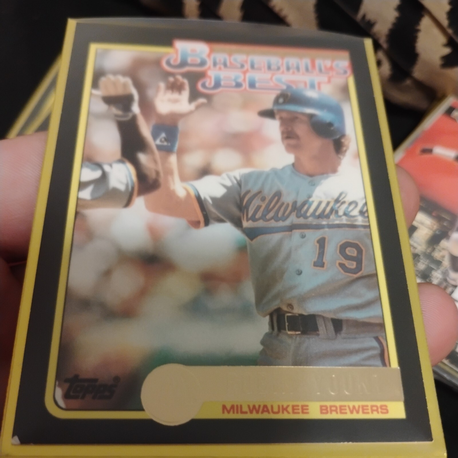 1992 Topps McDonald's Limited Edition Baseball's Best - #17 Robin Yount