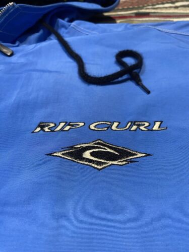 Vintage 90s Ripcurl Blue Jacket Hoodie Coat Surf Surfwear Skate Men’s Size L - Picture 3 of 7