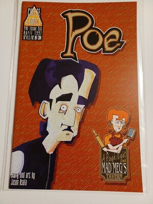 Poe #6 Comic Book - Edgar Allan - A Rough Night at Mad Meg's Tavern  - Pics!!!
