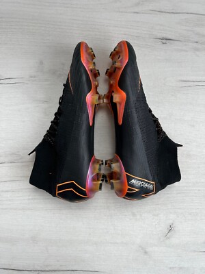 Nike Mercurial Superfly 6 Elite FG Black Orange ACC Football