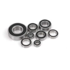 G-Force 0500-030 Chrome Ball Bearing ABEC 3 rubber shielded 1/2X3/4X5/32 - R1212