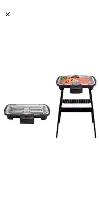 Barbecue Elettrico Tristar BQ-2883 - 2000W, Griglia 38x22 Cm, Antifumo, Nero, Da Tavolo - Foto 5