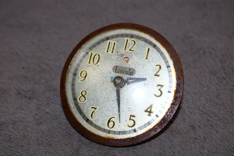 LINCOLN MERCURY CLOCK DASH MOUNTED ELECTRIC ASIS Parts Repair ZD - Image 2 of 4