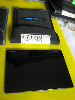 Schneider Filter 4x5.65 / ND .6 / .9 / 1.2 , Neutral Density, set