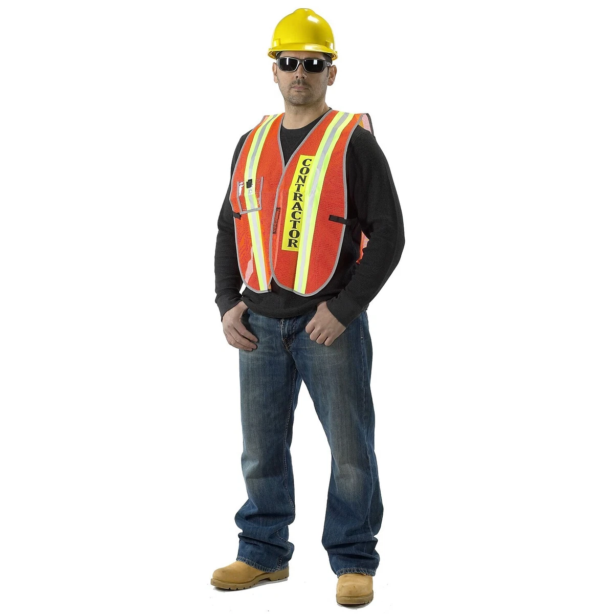 Clear sale plastic vest